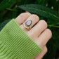 Sweet Moon Ring - Silver